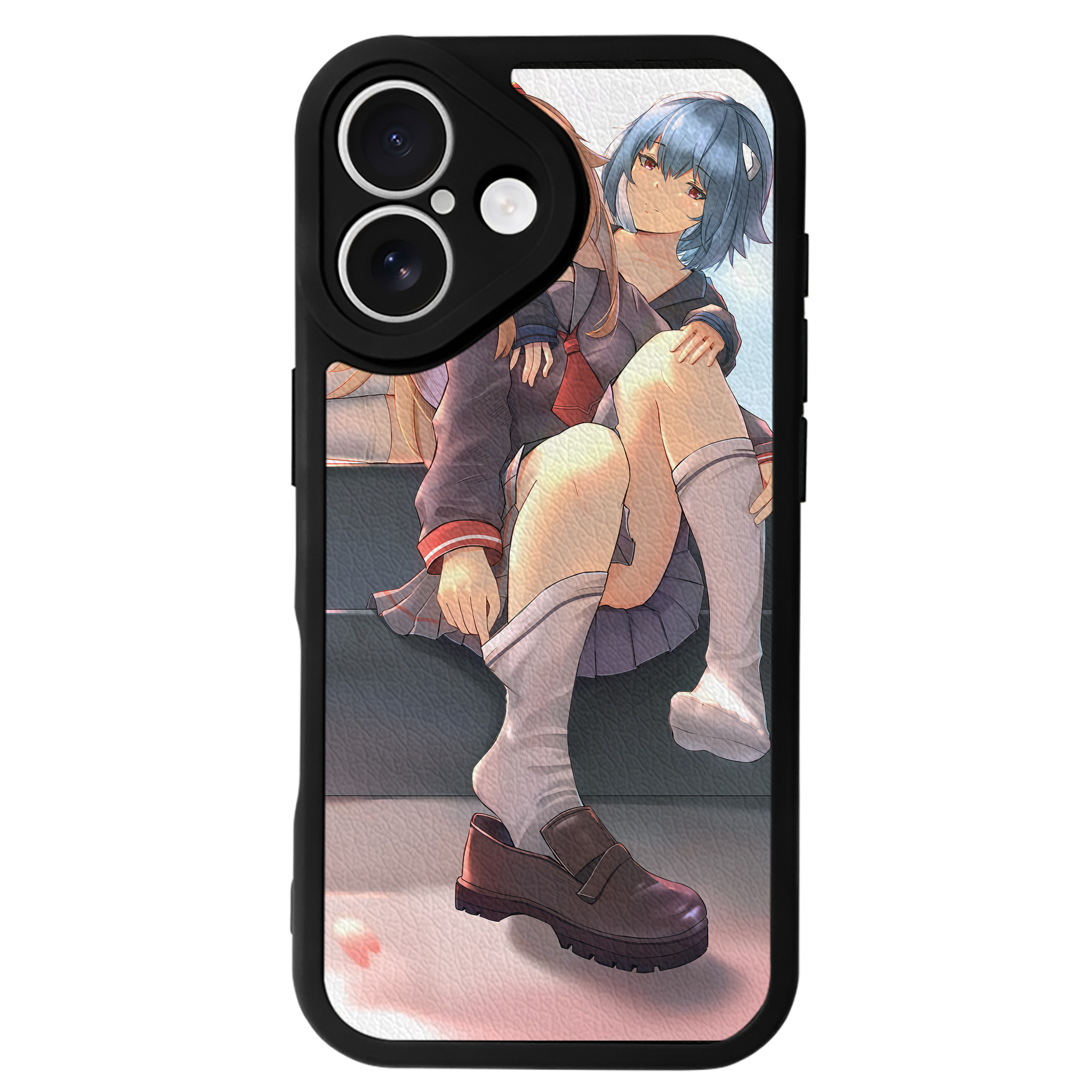 （画像用） EVA 新世紀エヴァンゲリオン 【iPhone 16シリーズ対応】シリコンスマホケース（レザー調） 材質：シリコン